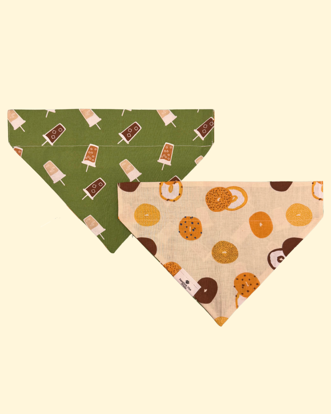 Bagel Breakfast Dog Bandana