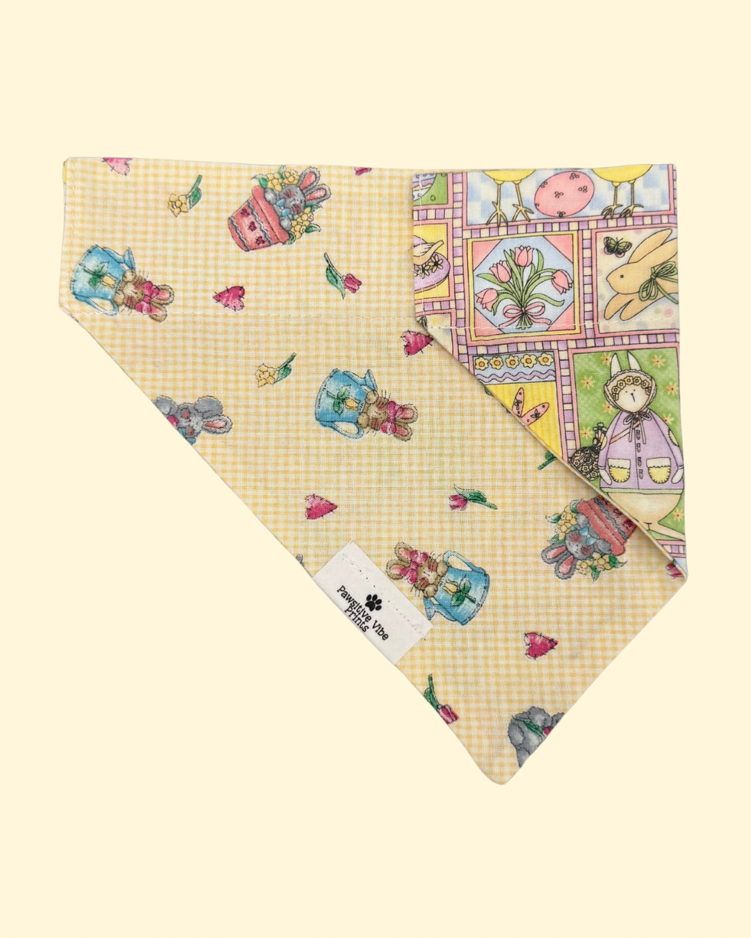 Vintage Cutesy Easter Dog Bandana