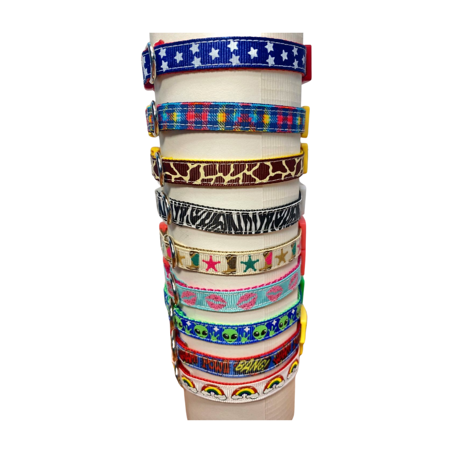 Patterned Breakaway Cat Collars