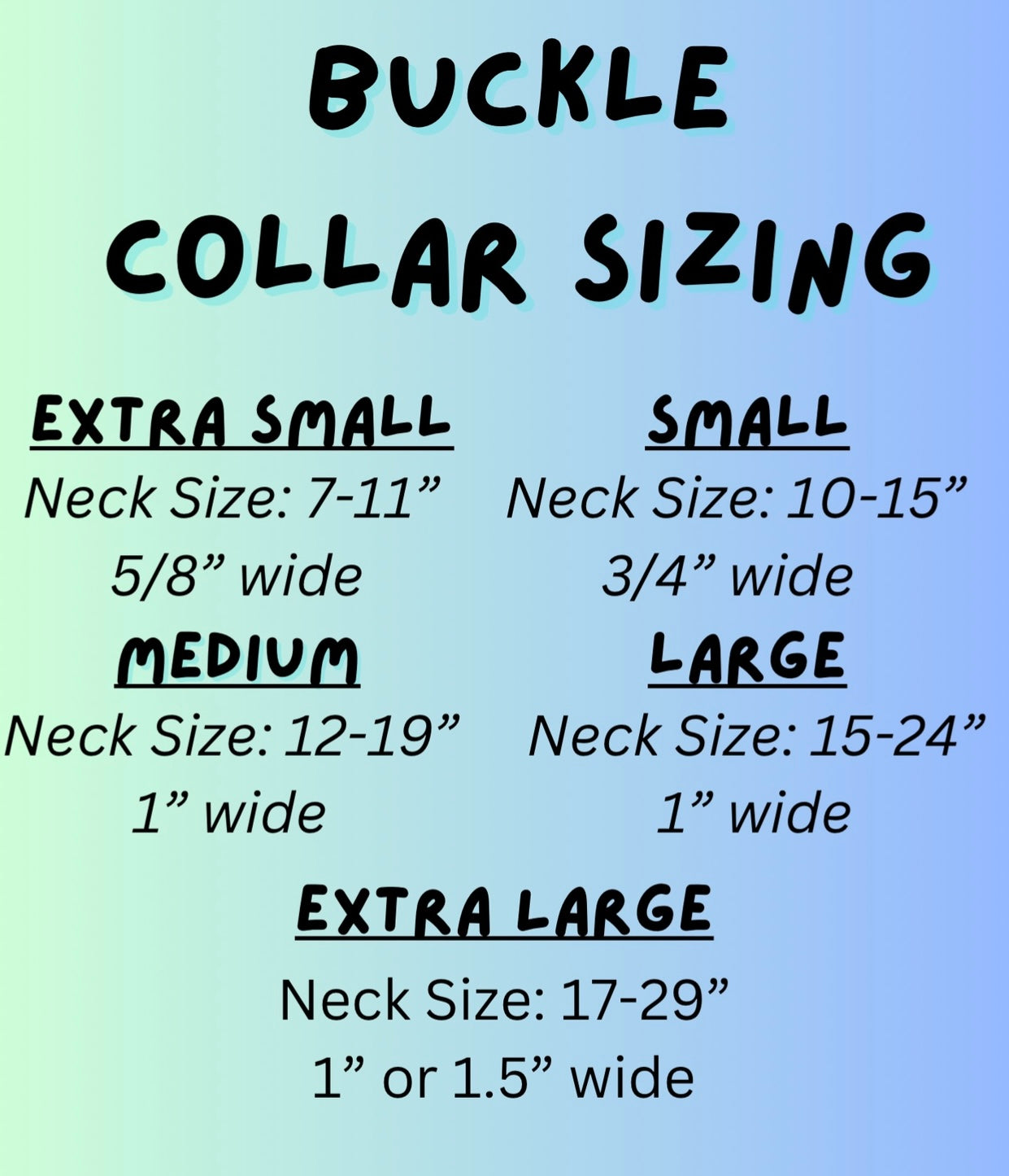 Blueberry Dog Collar