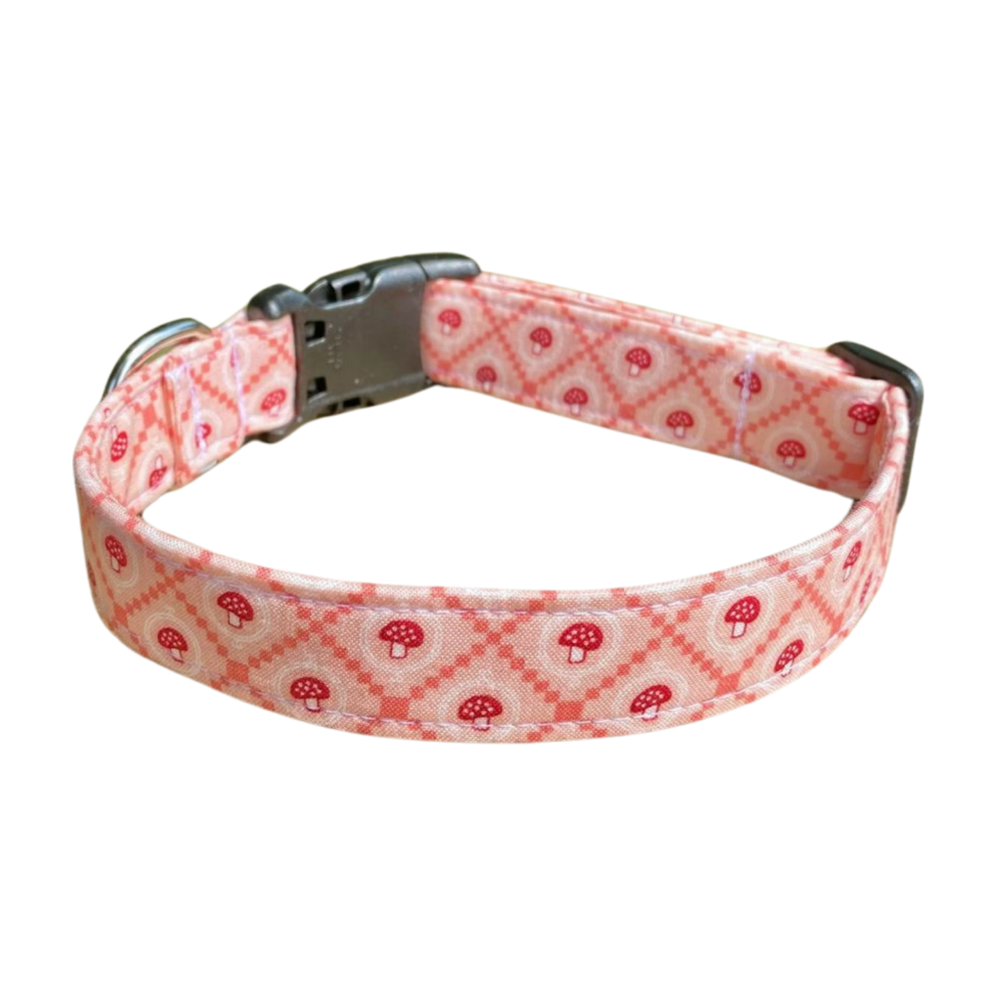 Teeny Mushroom Dog Collar
