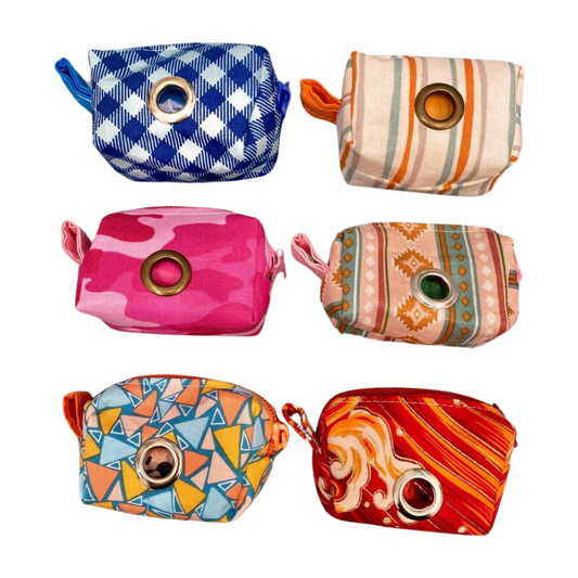 Patterned Poop Bag Holder