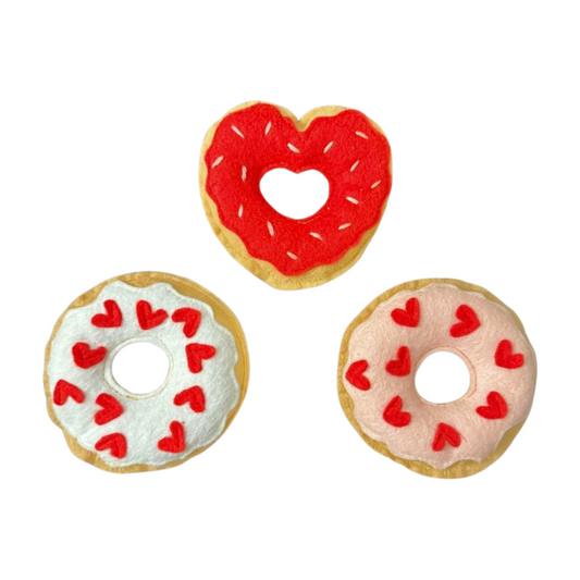 Valentine’s Donut Catnip Cat Toys
