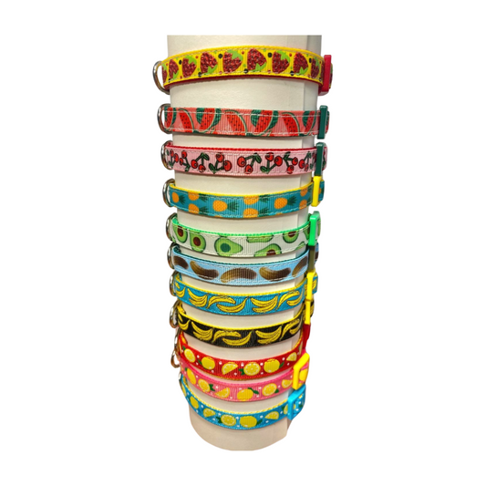 Fruit Breakaway Cat Collars