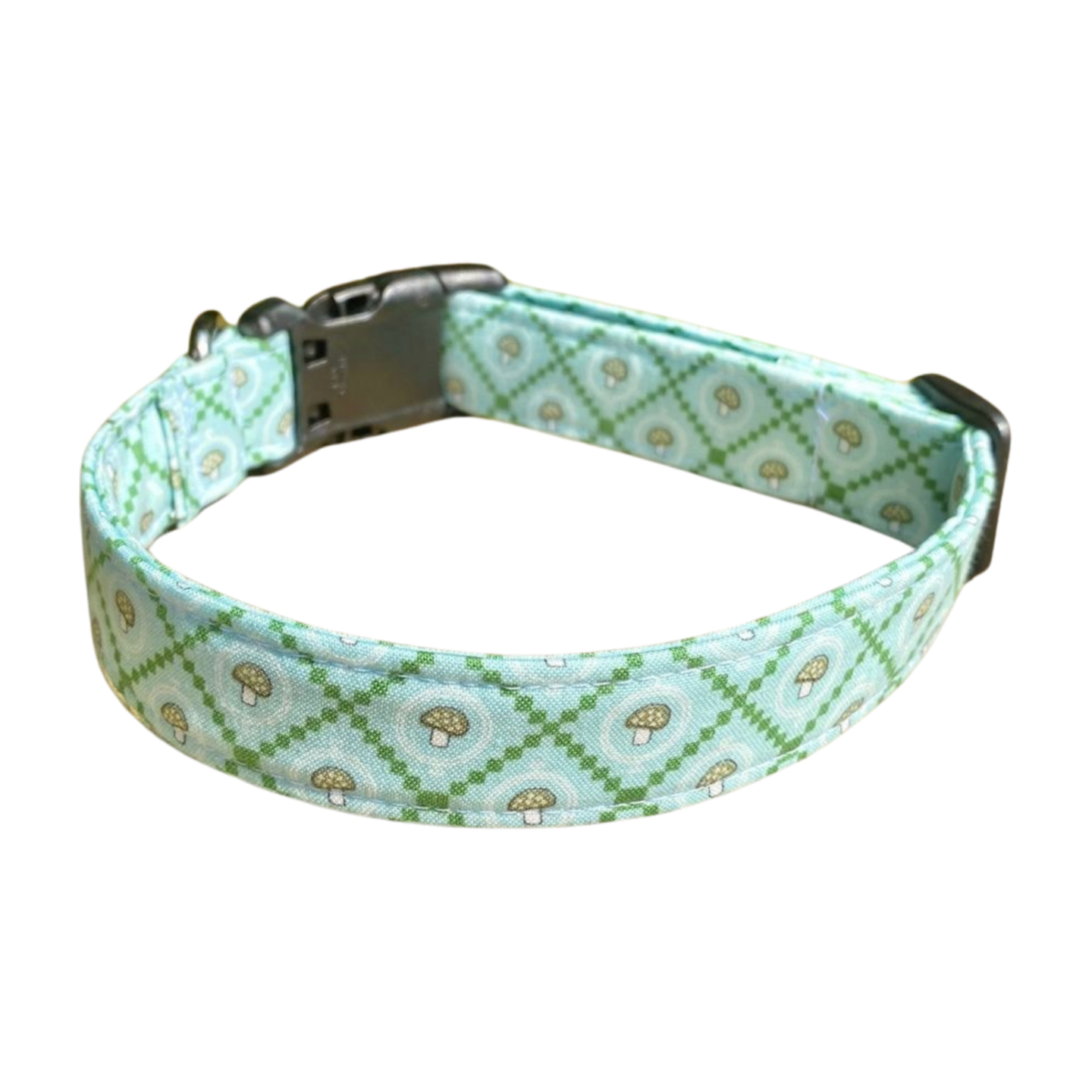 Teeny Mushroom Dog Collar