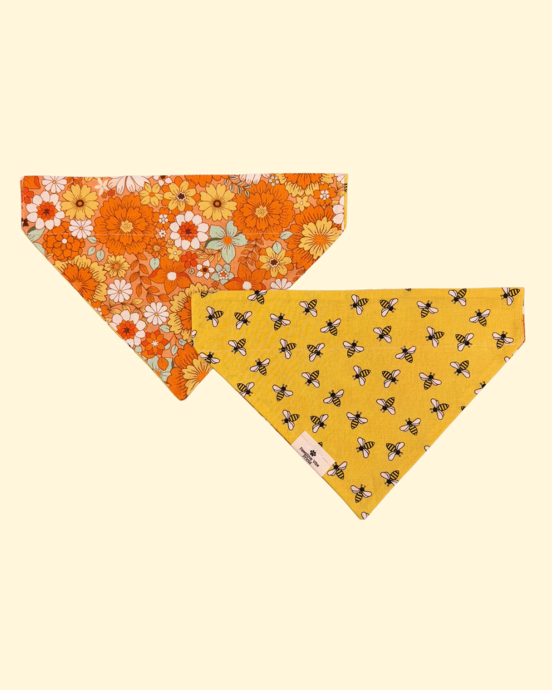 Pretty Pollinator Dog Bandana