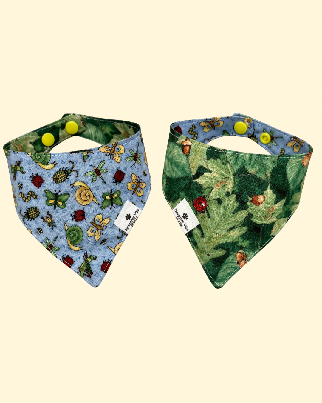Vintage Bugs Cat Snap Bandana