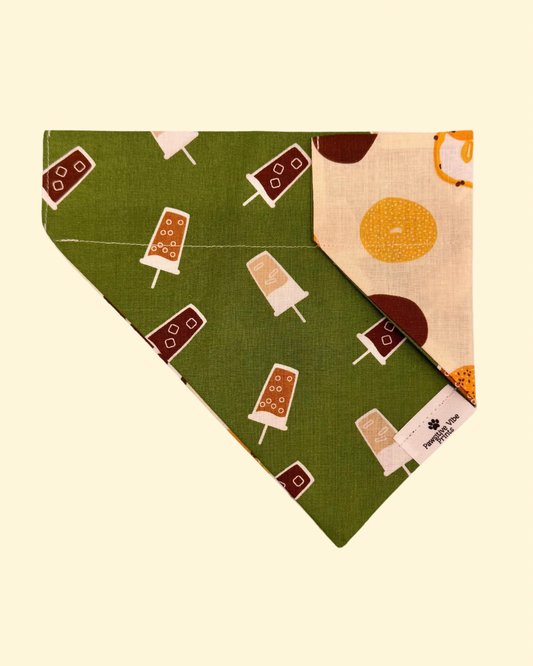 Bagel Breakfast Dog Bandana