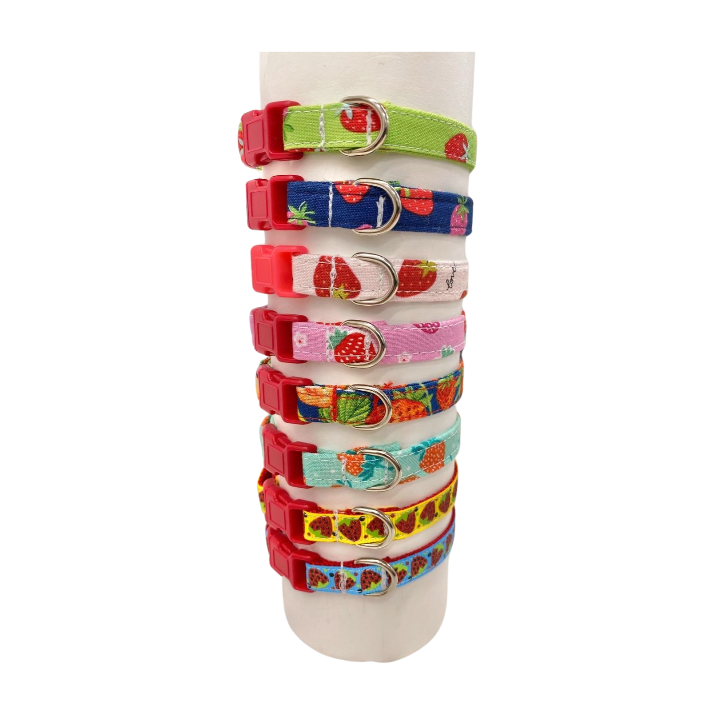 Strawberry Breakaway Cat Collar