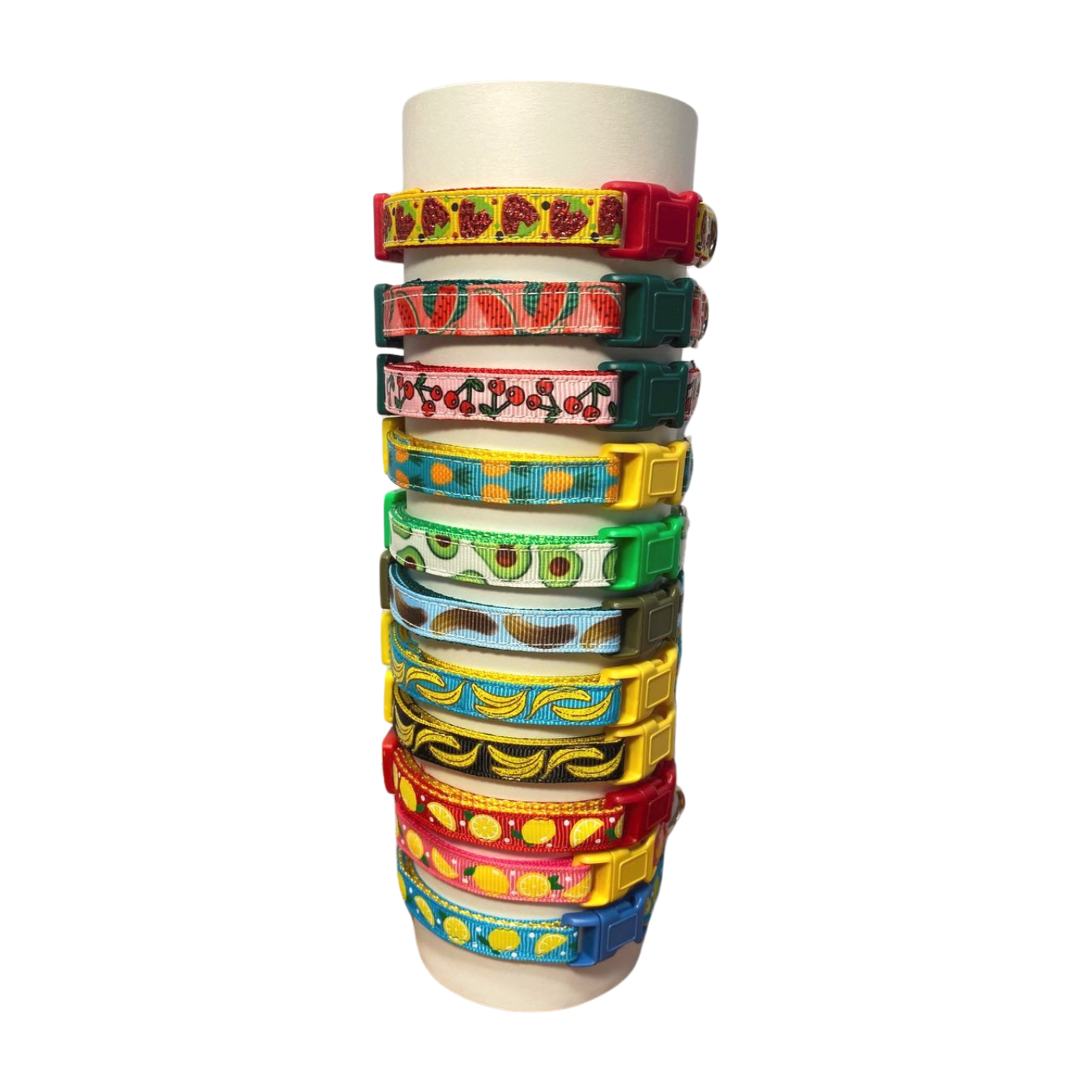 Fruit Breakaway Cat Collars