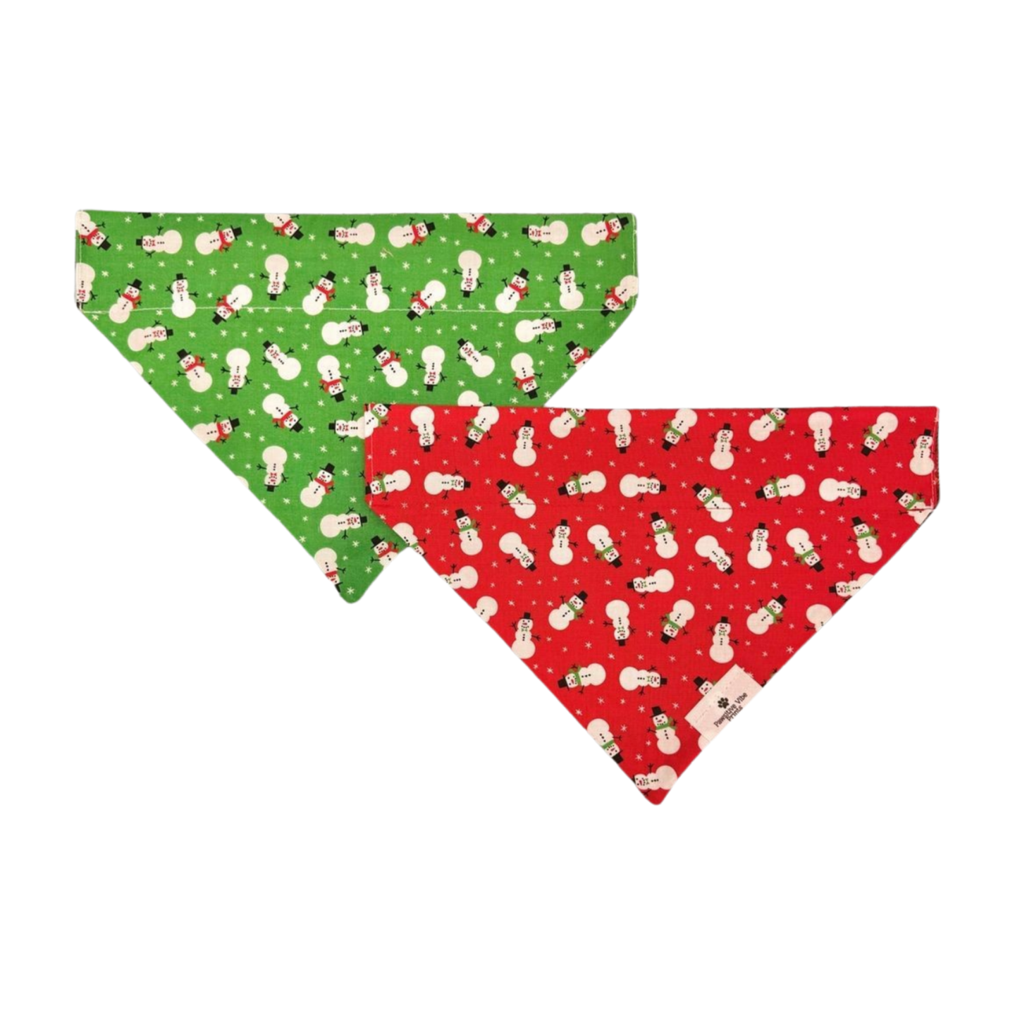 Tiny Snowman Dog Bandana