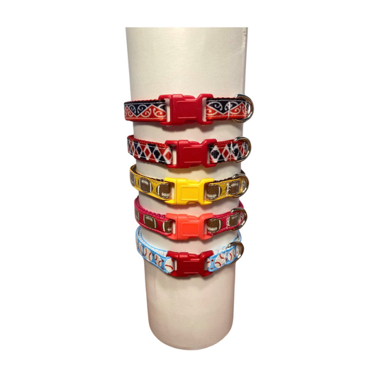Sports Themed Breakaway Cat Collar