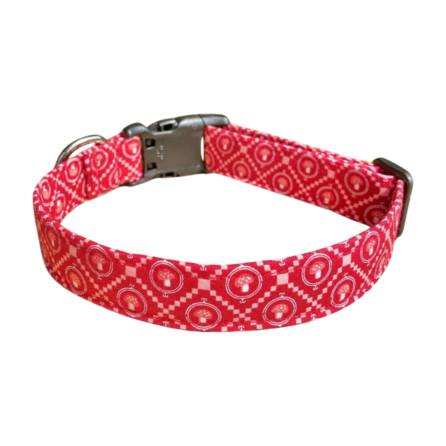 Teeny Mushroom Dog Collar
