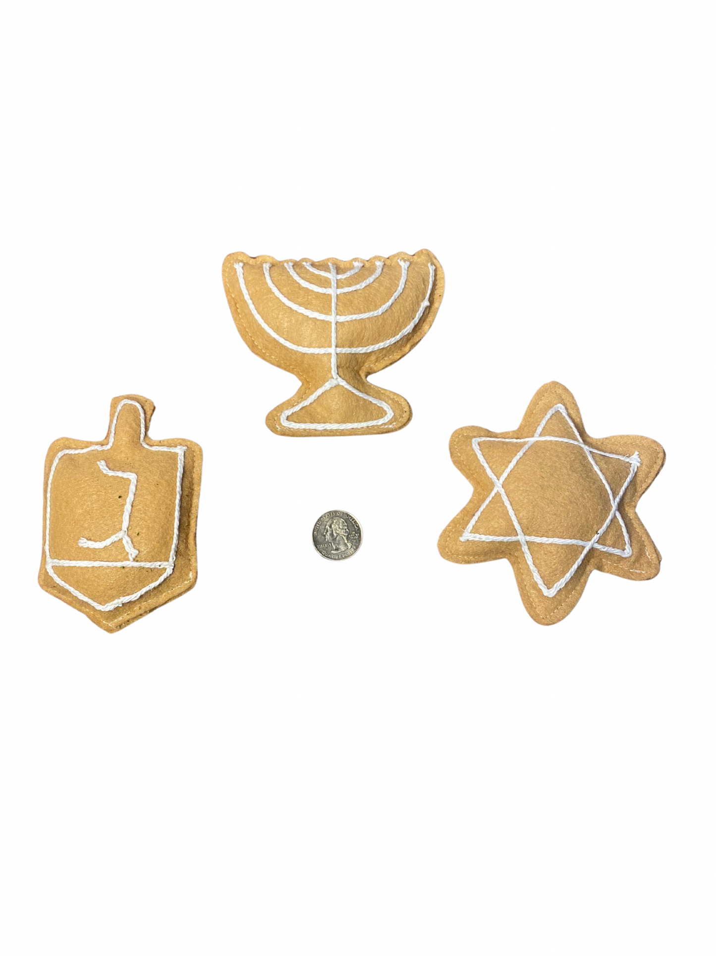 Neutral Hanukkah Cat Toys