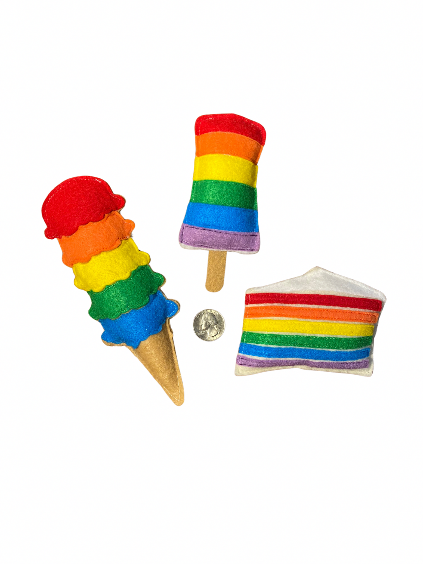 Rainbow Pride Cat Toys