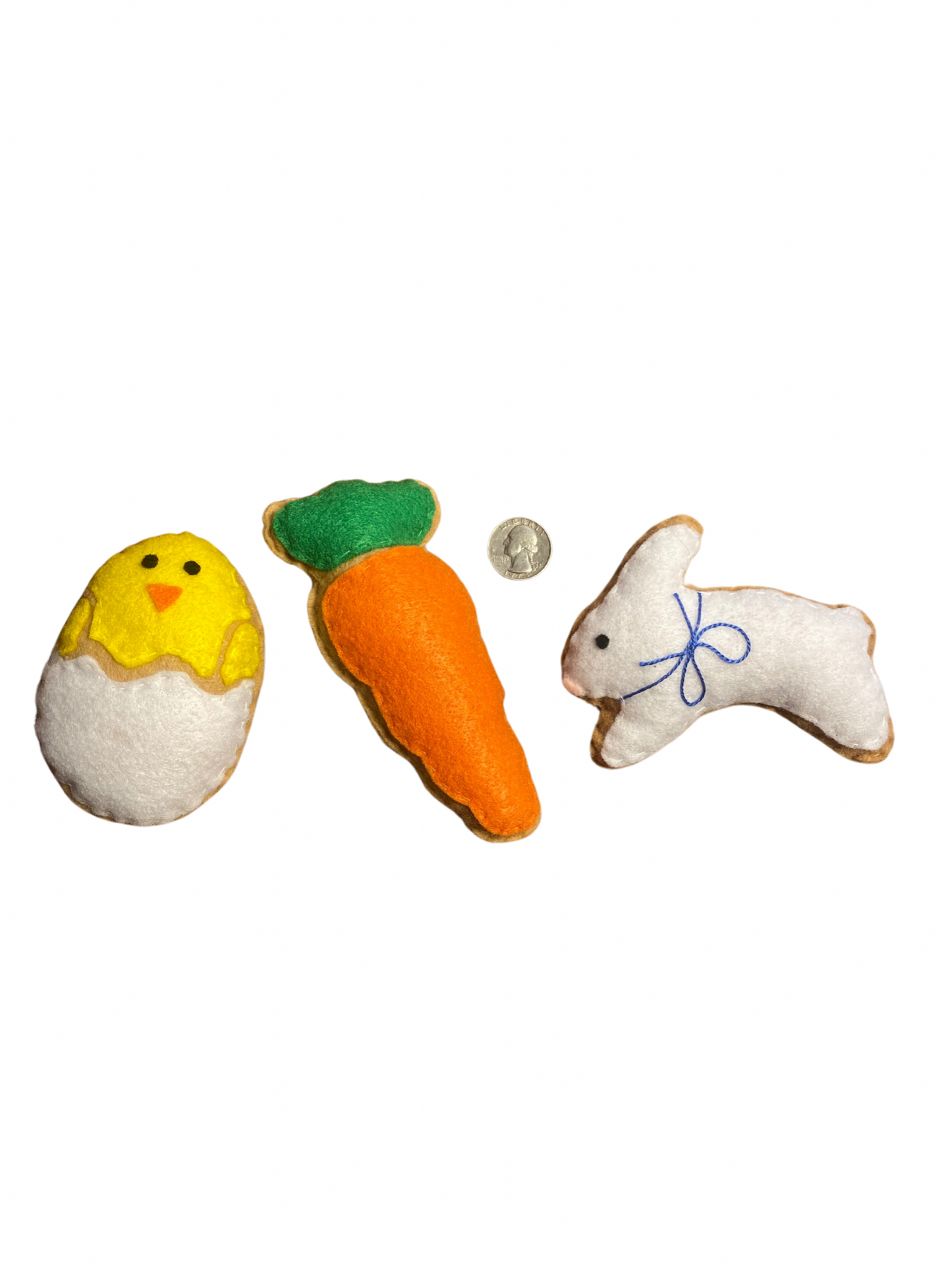 Chick + Bunny + Carrot Cookies Cat Toys