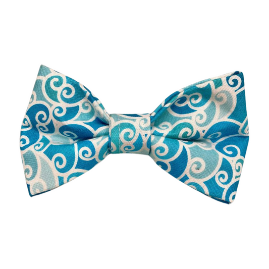 Copy of Blue Swirl Bow Tie