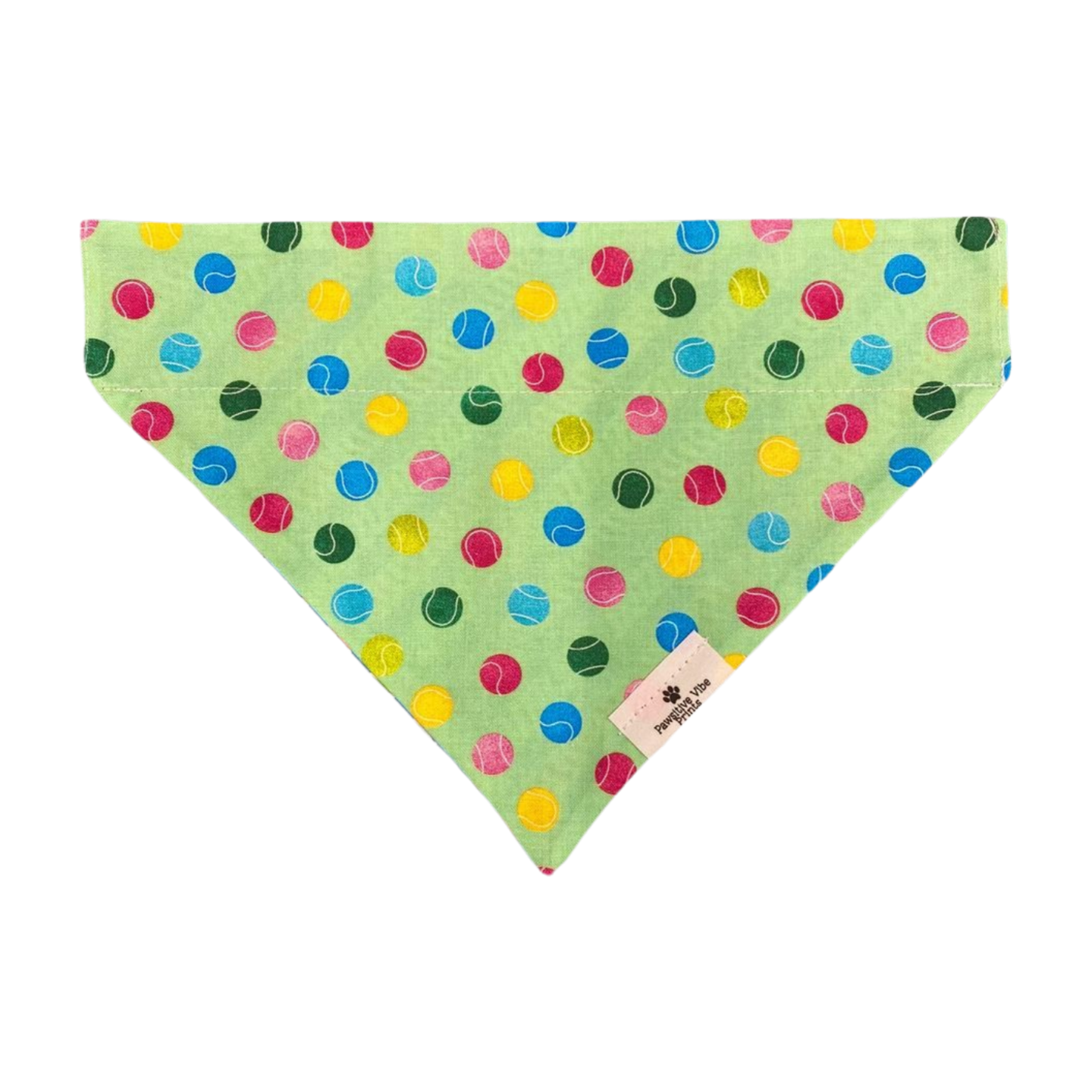 Tennis Ball Dog Bandana