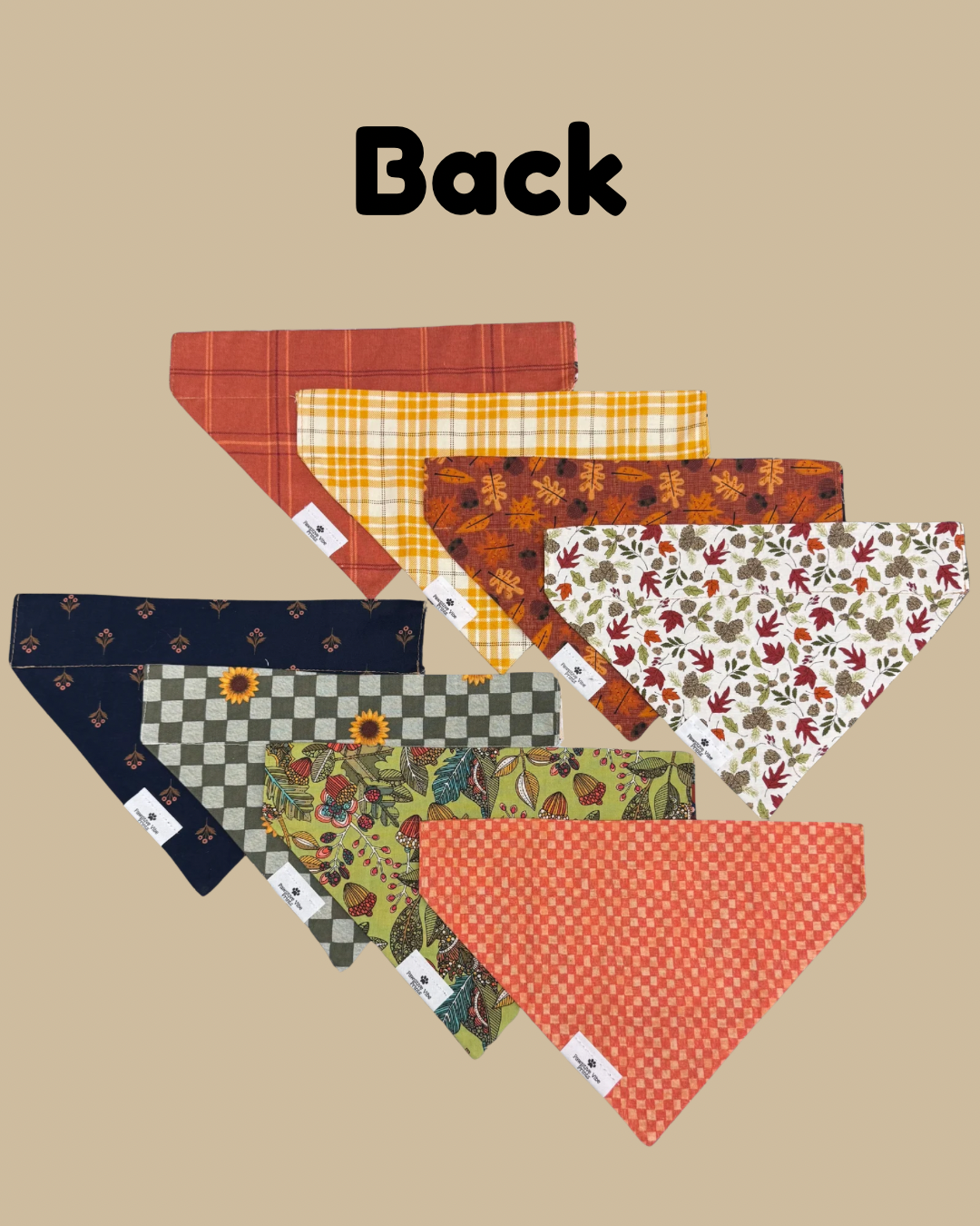 Fall Critters Dog Bandana
