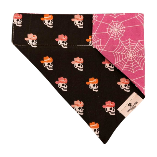 Spooky Cowgirl Dog Bandana