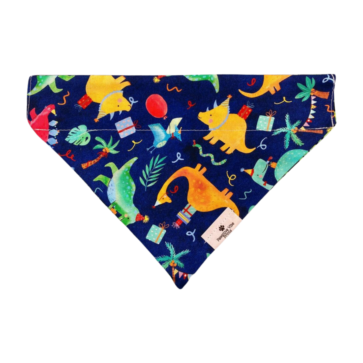 Birthday Dinosaurs Dog Bandana