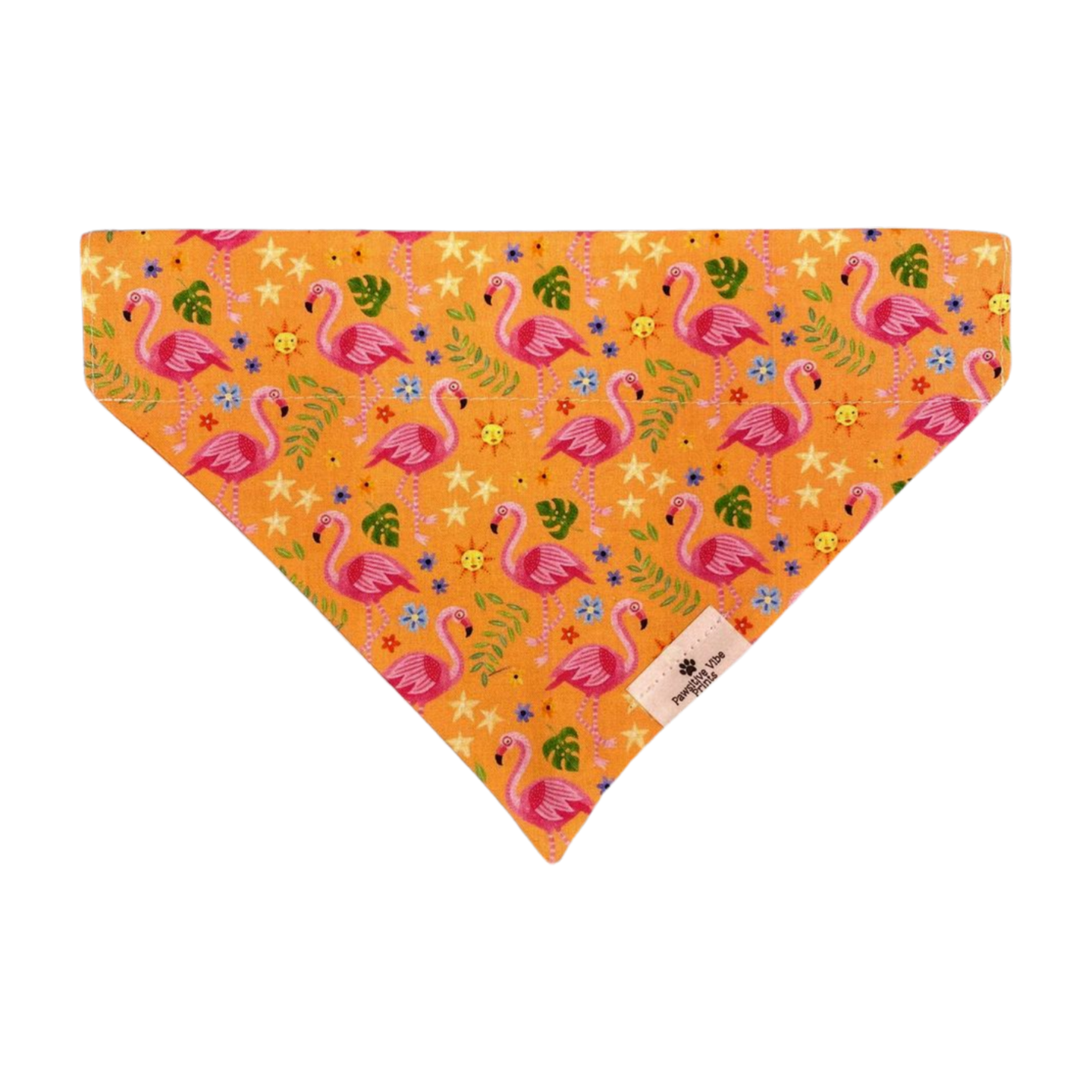 Pink Tropical Dog Bandana