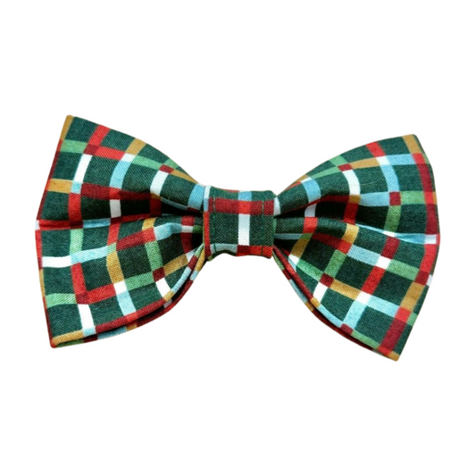 Christmas Lines Bow Tie