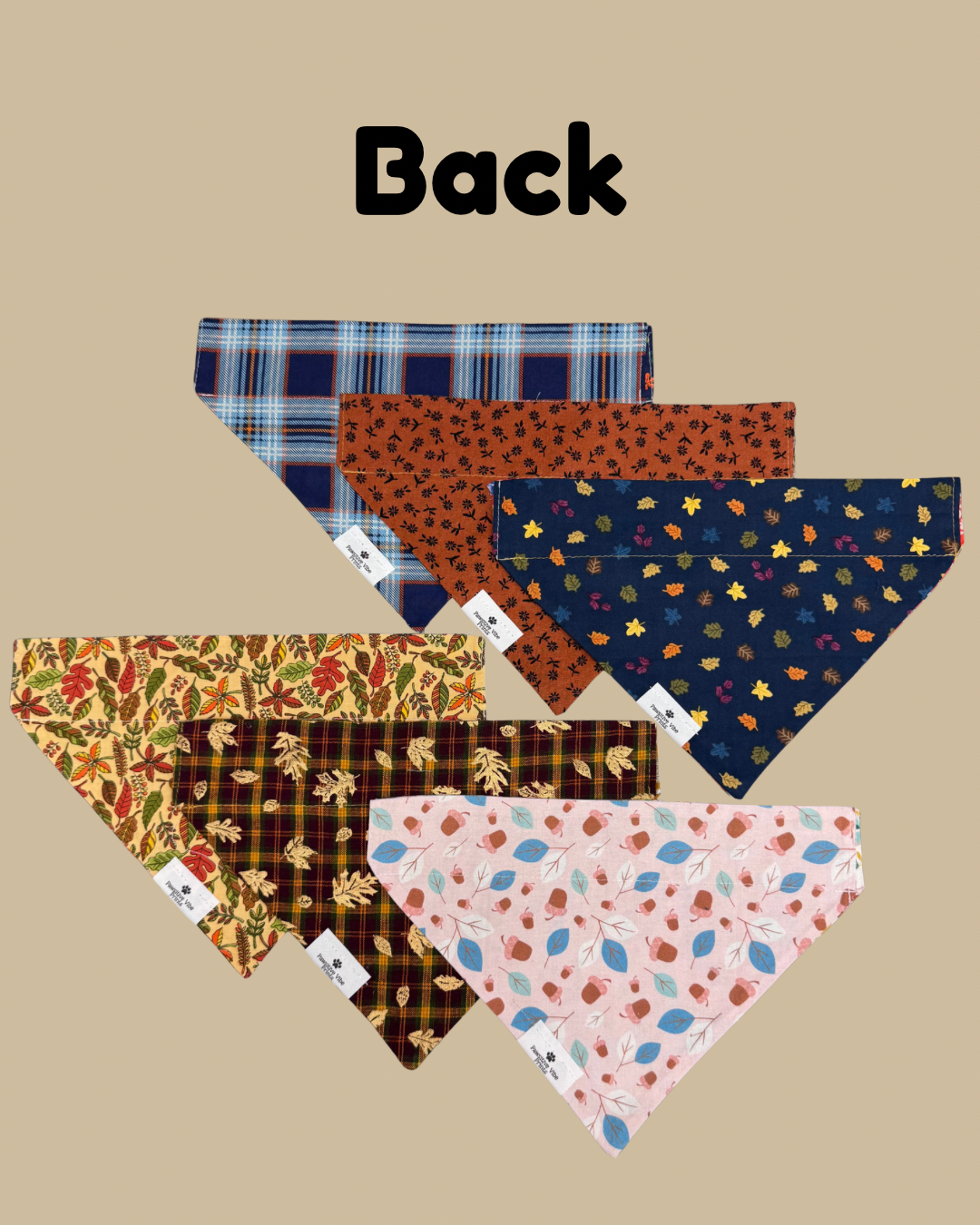 Squirrel Forest Dog Bandana