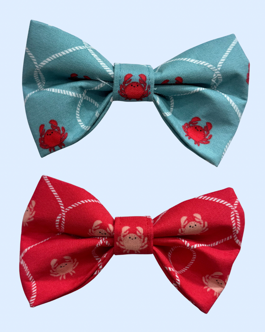 Crab Pet Bow Tie