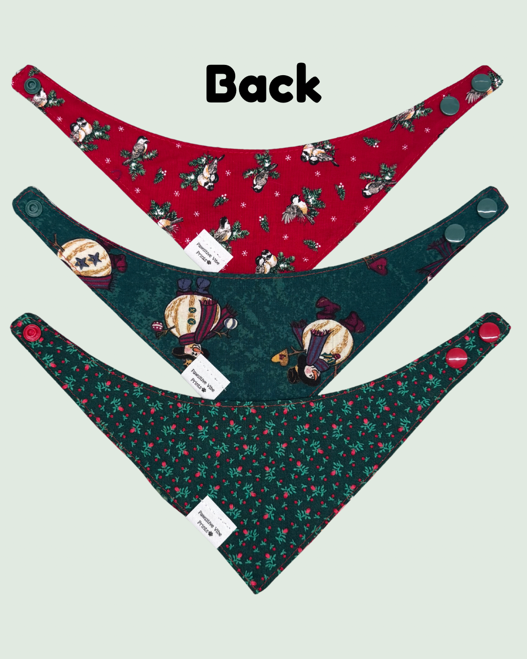 Cute Christmas Snap Bandana