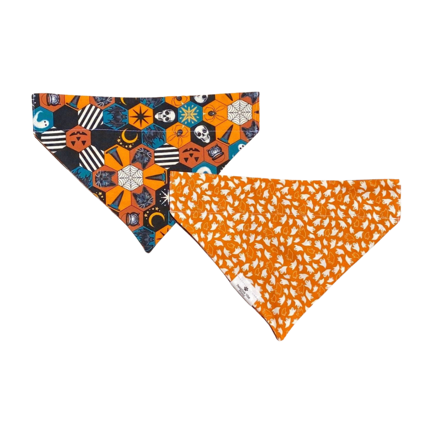 Honeycomb Halloween Dog Bandana