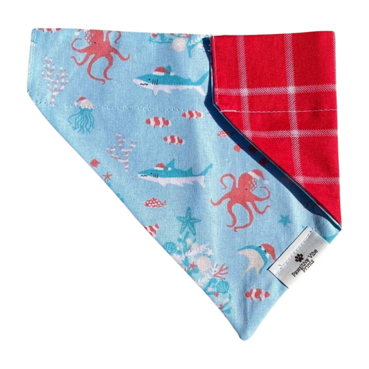 Tis The (Sea)son Dog Bandana