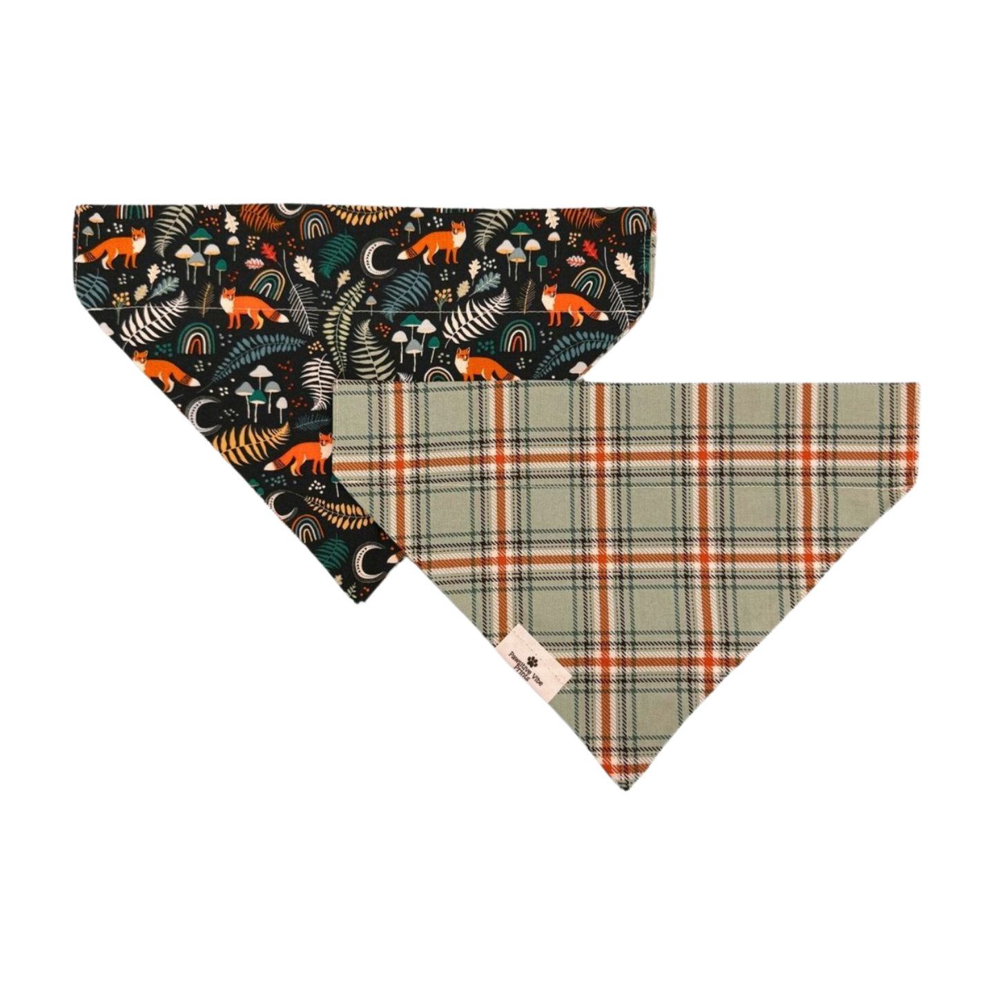 Foxy Forest Dog Bandana