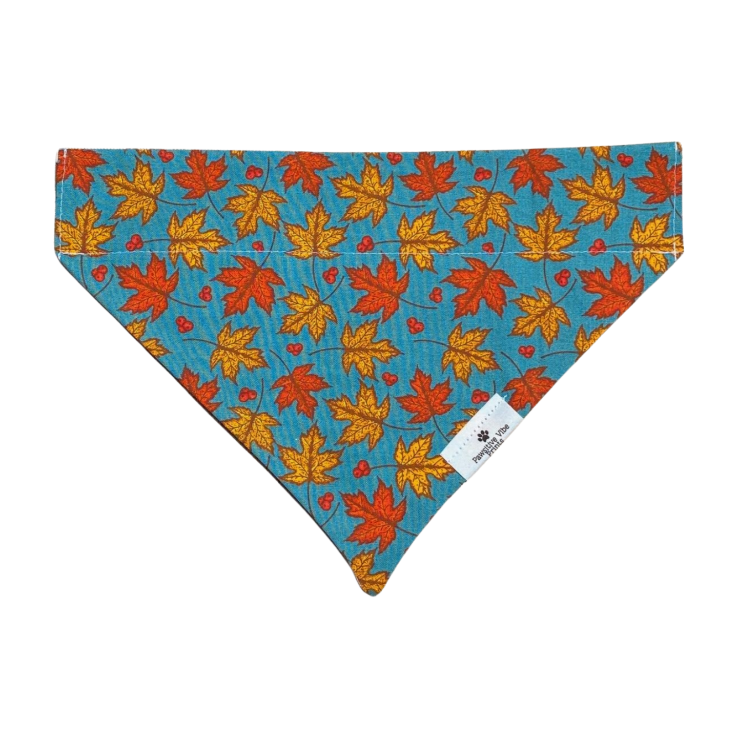 Teal Fall Morning Dog Bandana