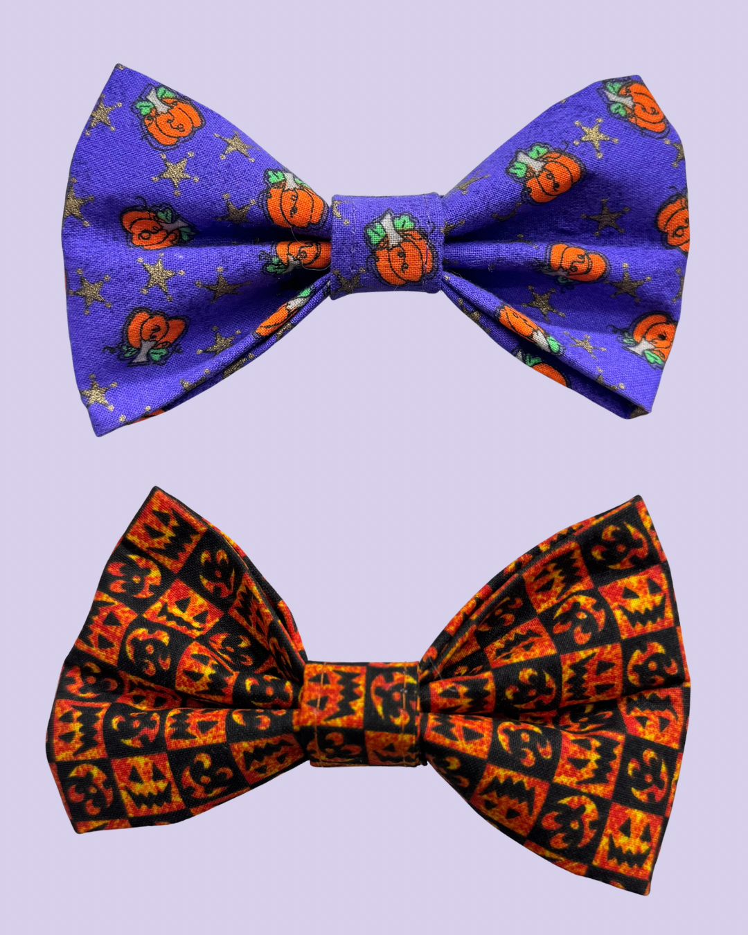 Jack O Lantern Pet Bow Tie