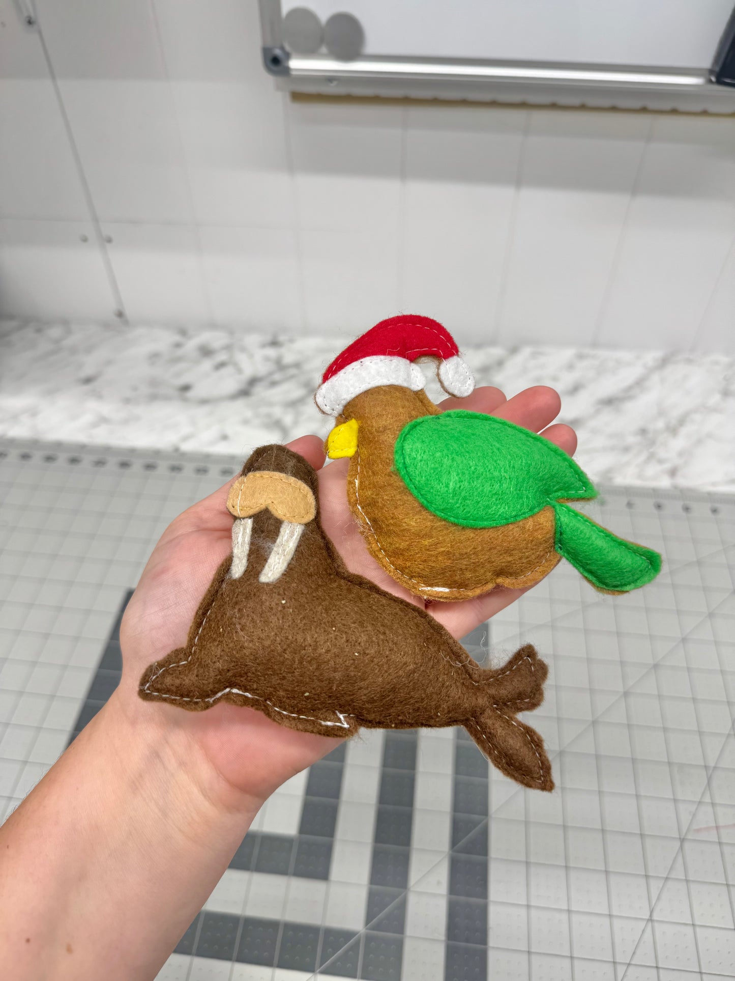 Winter Animal Catnip Cat Toys