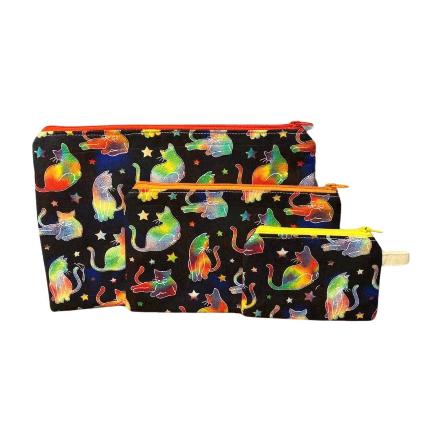 Galaxy Cats Zipper Pouches