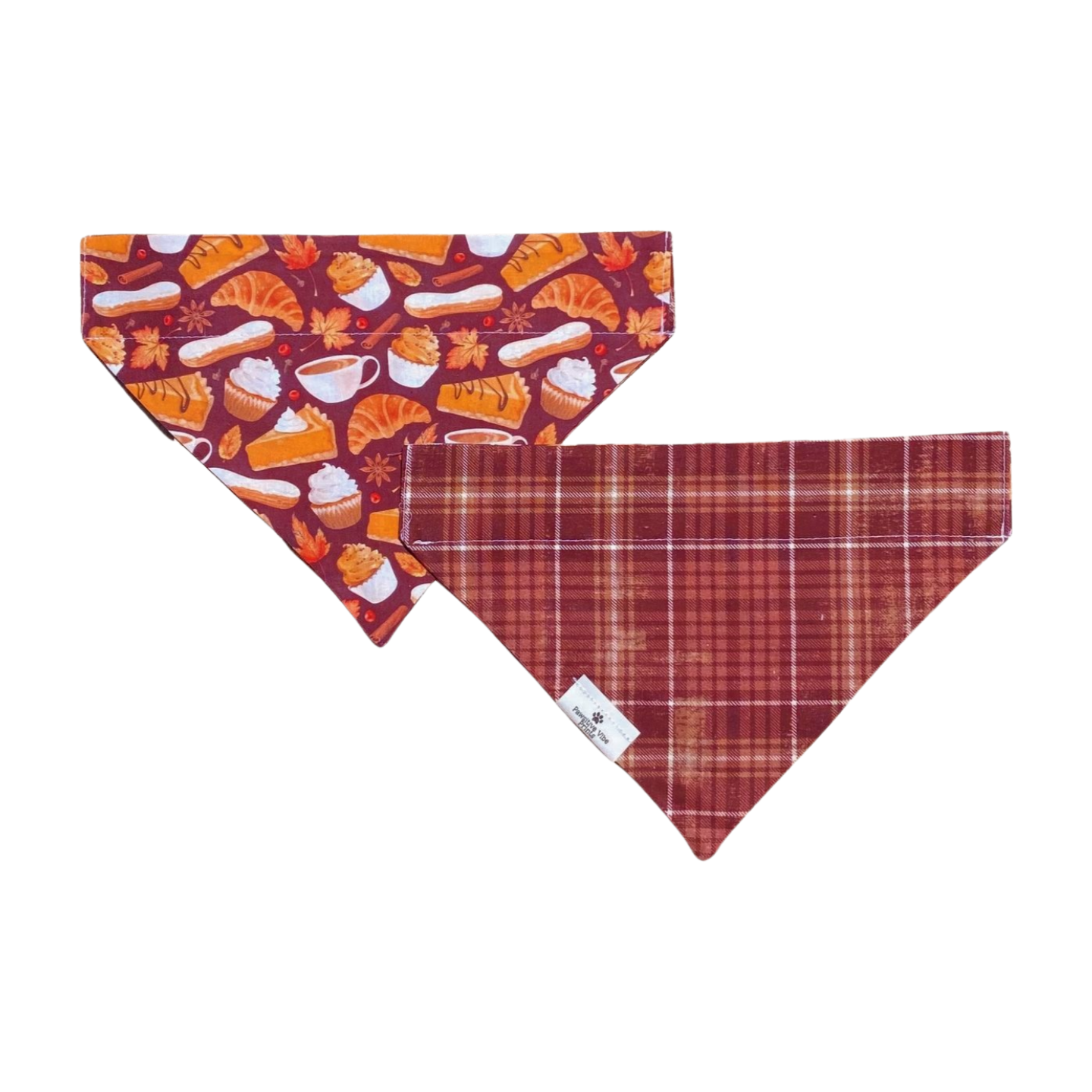 Fall Morning Treats Dog Bandana