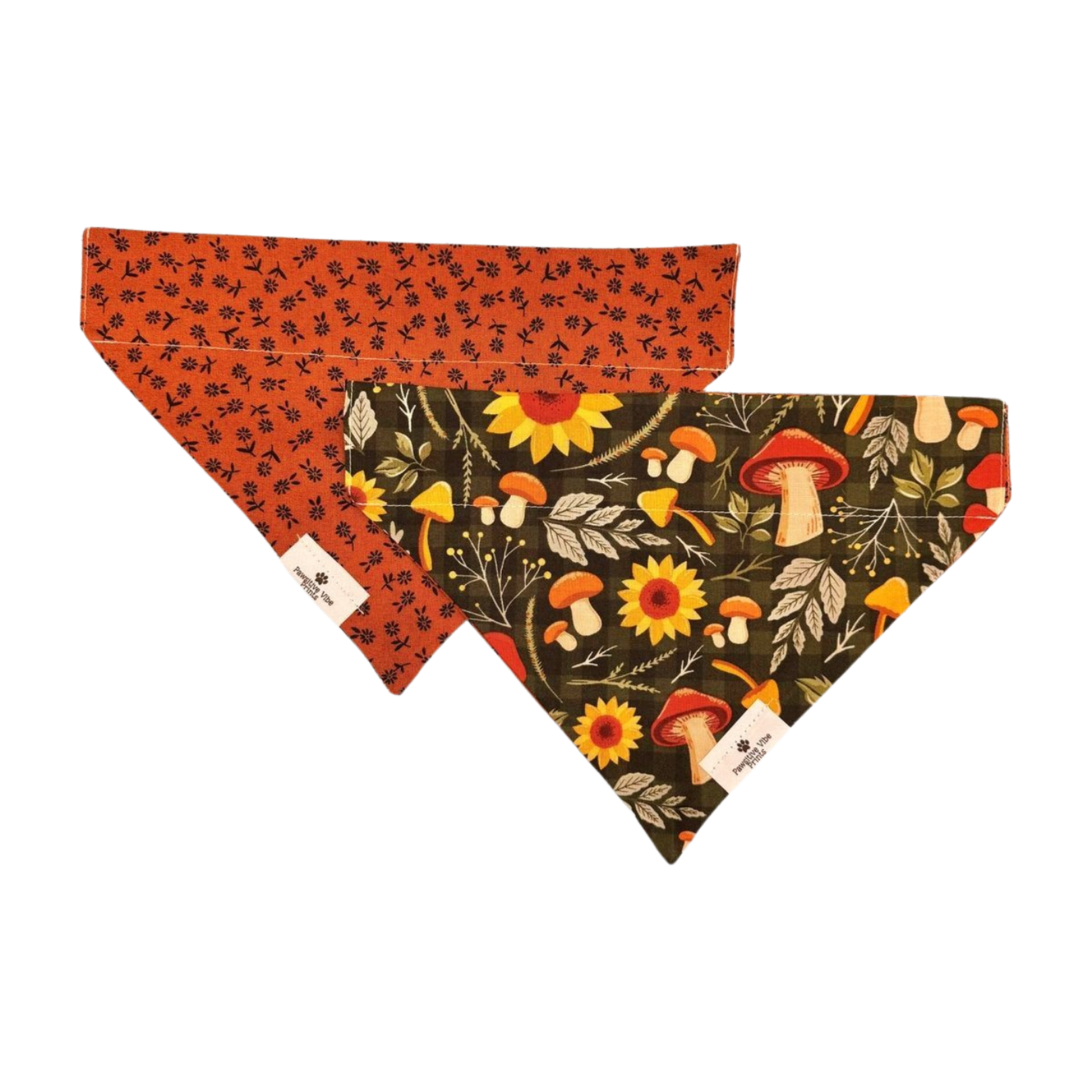 Fall Floral Garden Dog Bandana