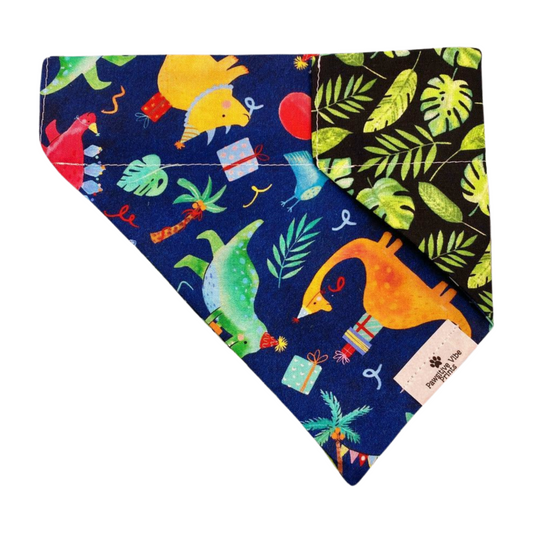 Birthday Dinosaurs Dog Bandana