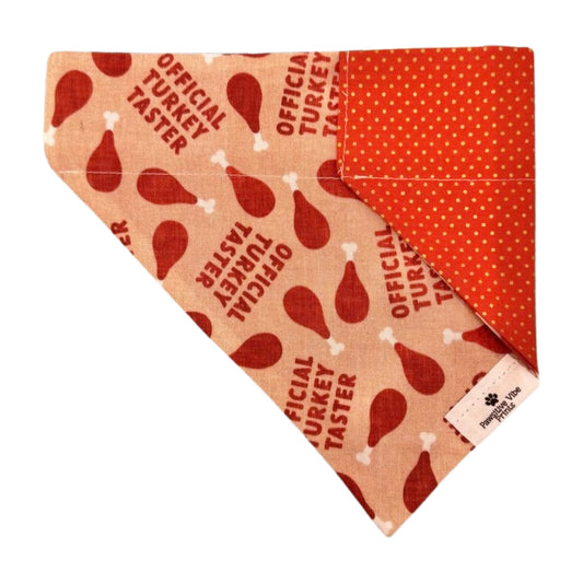 Turkey Taster Dog Bandana