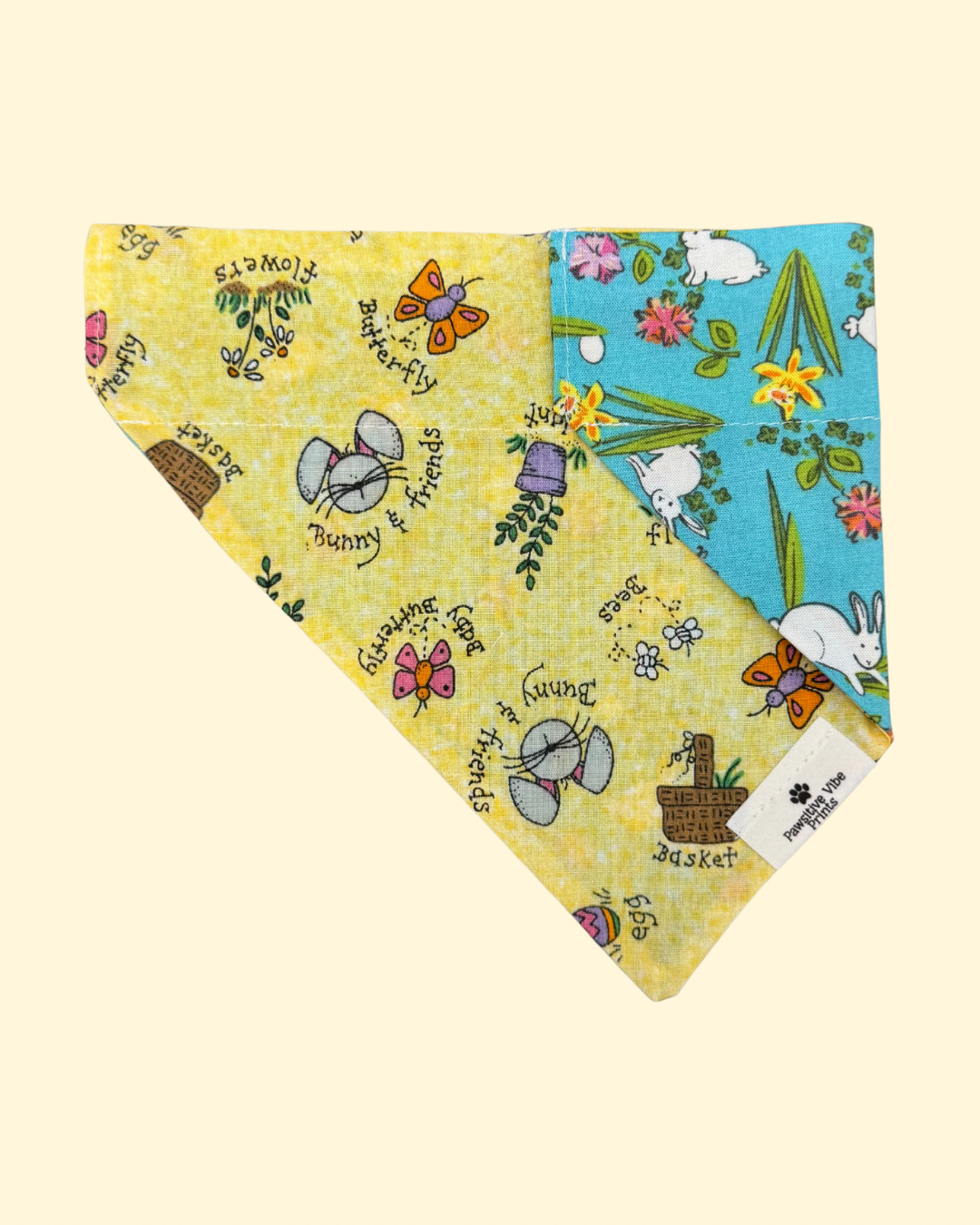 Vintage Easter Icons Dog Bandana