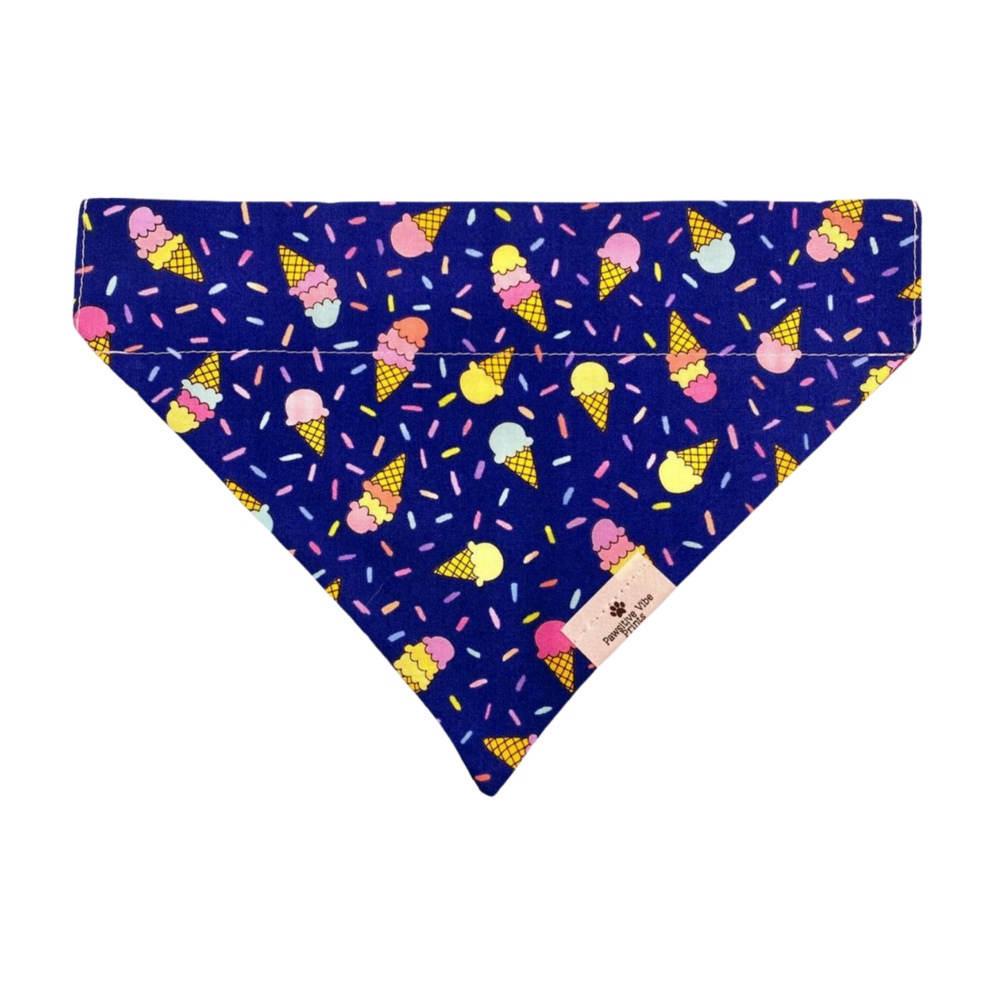 Ice cream Dog Bandana