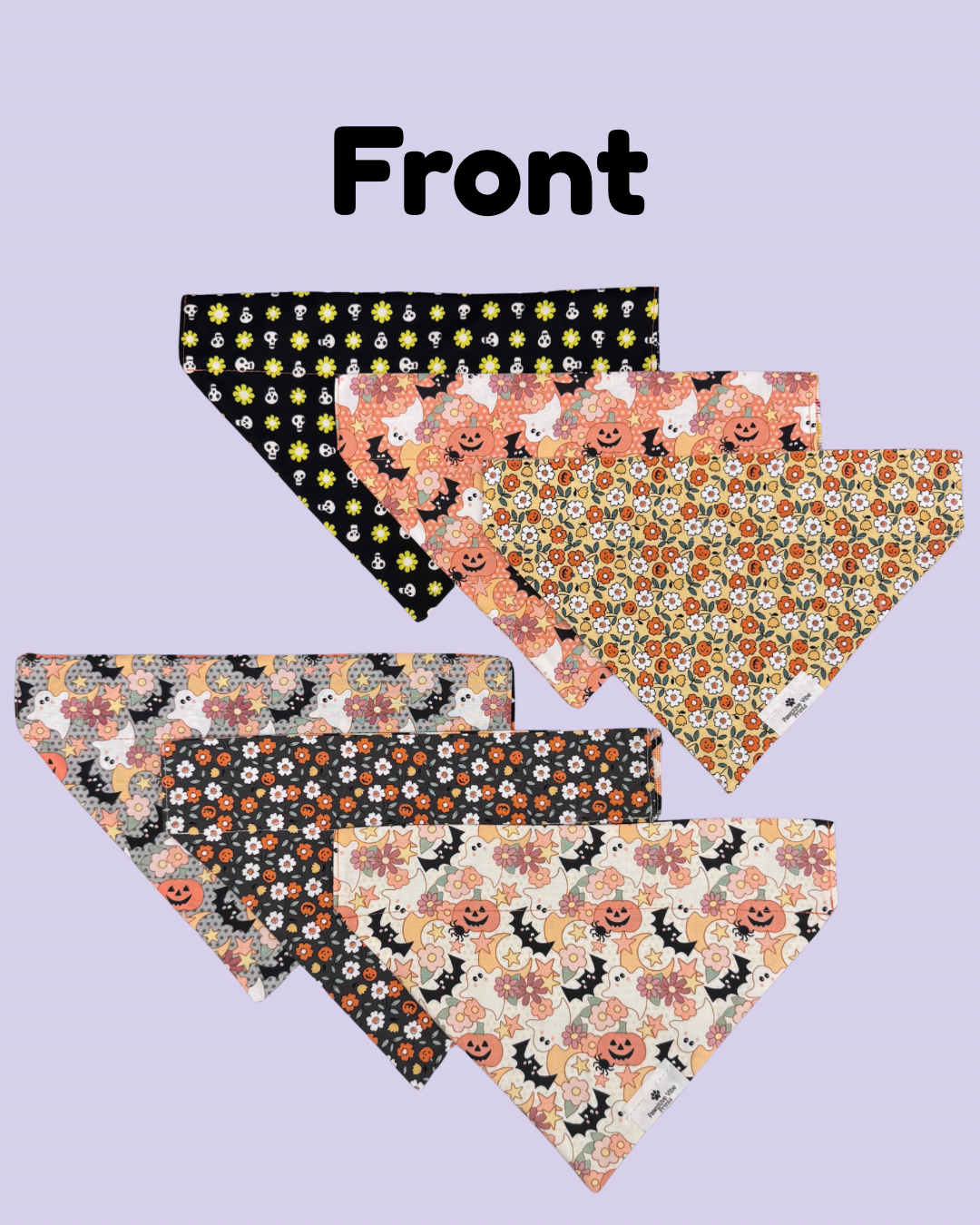 Cute Halloween Dog Bandana