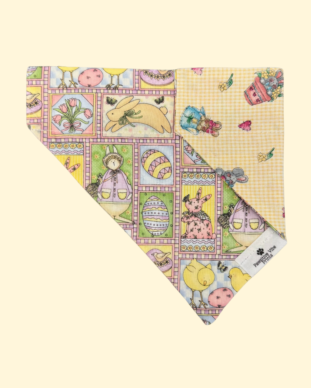 Vintage Cutesy Easter Dog Bandana