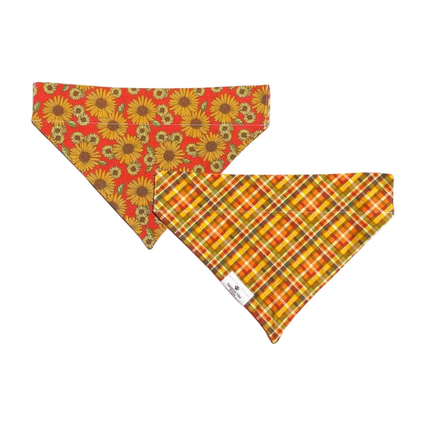 Sunflower Fields Dog Bandana