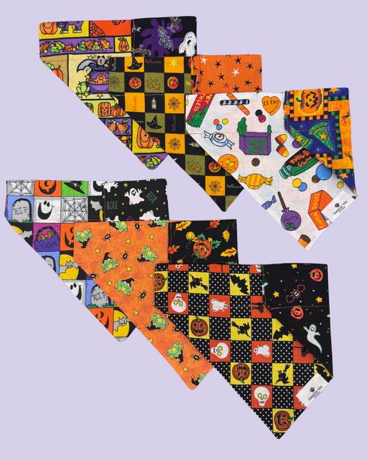 Vintage Halloween Dog Bandana