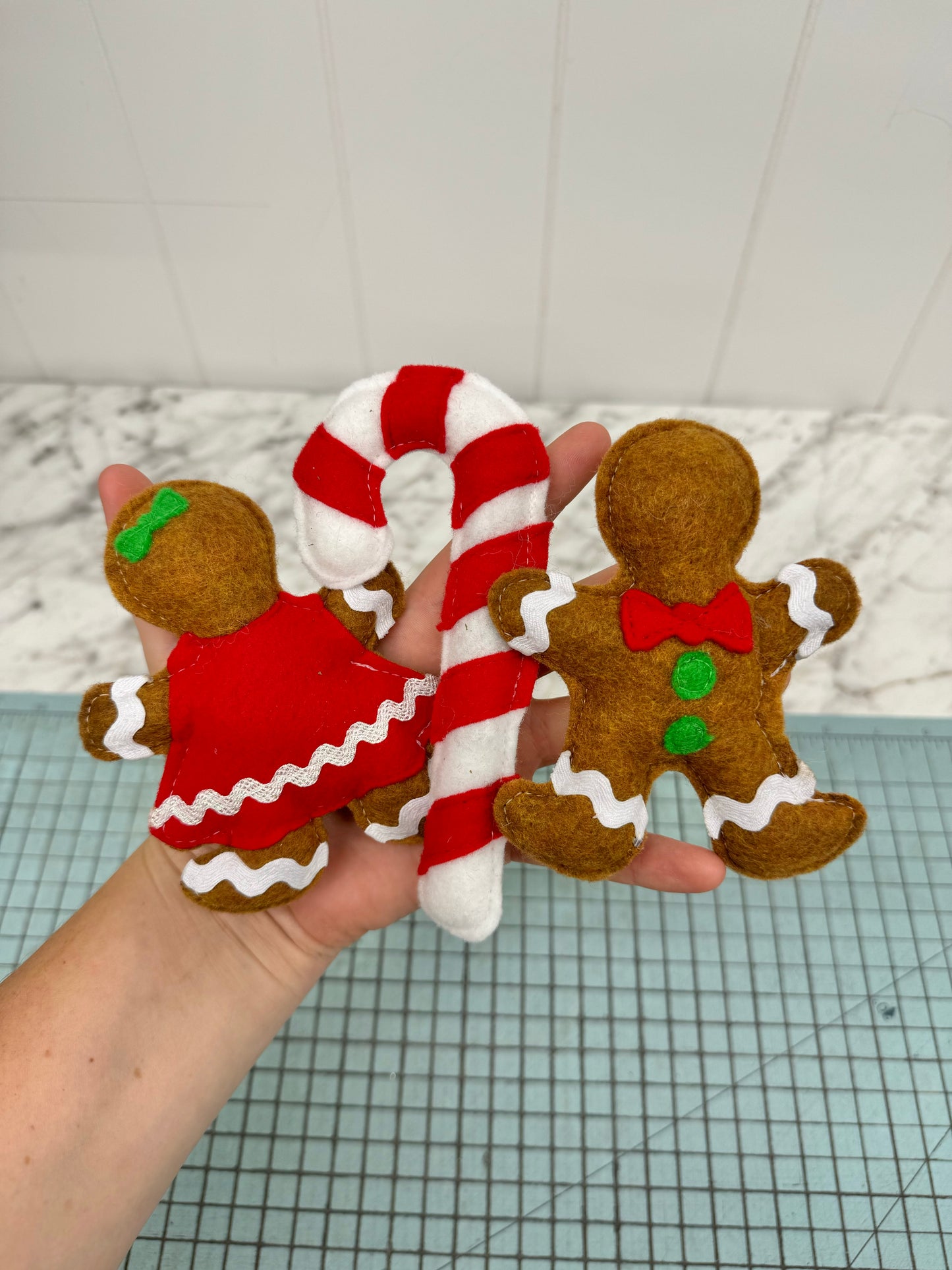 Gingerbread Cookie Catnip Cat Toys