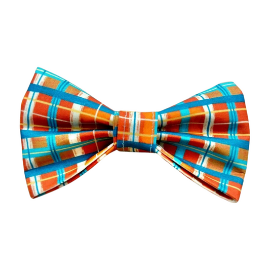 Pumpkin Pie Plaid Bowtie