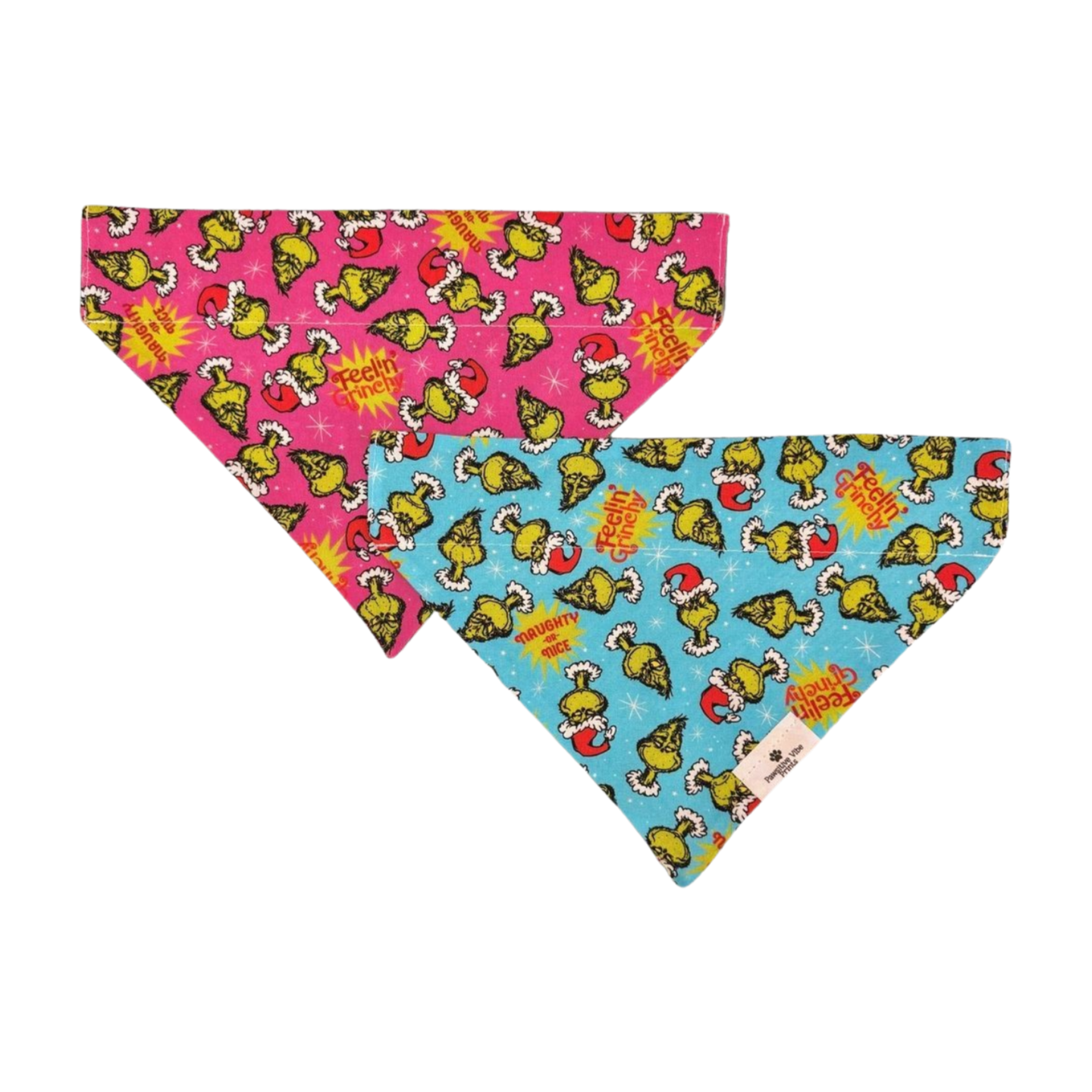 Green Grouch Dog Bandana